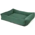 FANTAIL Hundekurv Snug Botanical Green 120x95cm