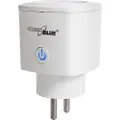 Greenblue Fjernkontroll GreenBlue WiFi-kontakt, Android / iOS / Alexa / Google Home, energiforbruk, timer, maks 3680W, type E, GB720 E