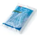 H.W.Larsen Isterningepose til knust is Selvlukkende plast klar,20 stk/pk