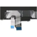 Lenovo Chicony - Erstatningstastatur for bærbar PC - med Trackpoint - bakbelysning - QWERTY - Storbritannia - svart - FRU - for ThinkPad P15v Gen 1 20TQ, 20TR T15p Gen 1 20TM, 20TN