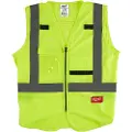 Milwaukee sikkerhedsvest HiViz gul str L/XL