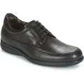 Fluchos for man. 8498_AVE_NEGR Leather Shoes Luca 8498 black (46), Flat, Laces, Casual, Party, Classic