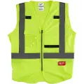 Milwaukee sikkerhedsvest HiViz gul str 2XL