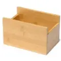 Multi Serviettboks 12x18 cm Bambus, 2 stk/eske