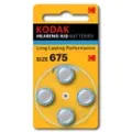 Kodak Hearing Aid 675, Engangsbatteri, Zink-luft, 1,45 V, 4 stykker, 650 mAh, 0 - 45 °C