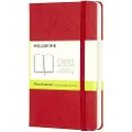 Moleskine Classic, Monokromatisk, Rød, 192 ark, 70 g/m², Innbundet (hardcover), Universell