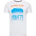 Petrol Industries M-2020-tsr602 Classic Print Kortarmet T-skjorte