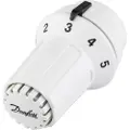 Danfoss 013G6520, Sort, Hvit, Plast, Rotasjon, 8 - 28 °C, 8 - 28 °C, °C