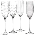 MIKASA Sett Med 4 Champagneglass