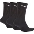 Nike Everyday Cush Crew 3P Socks svart