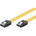 Goobay SATA Cable - Yellow - 0.2m