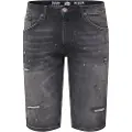 Petrol Industries M-1020-sho007 Ripped Paint Korte Jeans