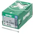 Spax Wirox T30 6x100 Mm Forsenket Stjerneskrue For Tre 100 Enheter