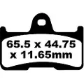 EBC Fa-tt Series Carbon Fiber Fa344tt Bremseklosser