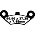 EBC Fa-tt Series Carbon Fiber Fa453tt Bremseklosser