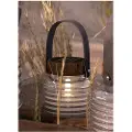 Sirius Home Sirius Aston Solar Krukke - Sort/Brun - H 12 cm