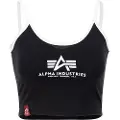Alpha industries Basic Ml Cropped Ermeløs Topp