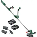 Bosch gresstrimmer Univgrasscut 18V-260 med 2X2Ah batteri og lader