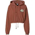 Santa Cruz Hood Lined Oval Dot Genser Med Hel Glidelås