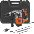 Black & Decker BLACK+DECKER BEHS03K-QS - Hammerbor - 1250 W - SDS-plus 13 mm - 3.7 joule