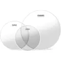 Evans G2 Clear Rock Tom Pack 10 12 16 Heads