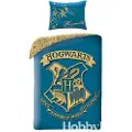 MCU Harry Potter Hogwarts Sengetøj 2i1 Design 3 - 100 Procent Bomuld