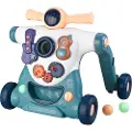 Babydan ActiSteps by BabyDan – 4-in-1 Baby Activity Walker Blue