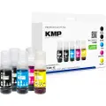 KMP MULTIPACK E182V, 4100 sider, 6000 sider, Sort, Cyan, Fiolblå, Gult, 5 stykker