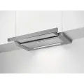 Electrolux 600 LFP616X - Panser - teleskopisk - bredde: 59.8 cm - dybde: 30 cm - ekstraksjon og resirkulasjon (-) - grå