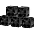 Arctic Server Fan S4028-6K - 5 Pack - Kabinettvifte - 40mm - Svart
