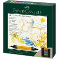 Faber-Castell Pitt Artist Tusjpennesett Med Dobbel Ende 10 Farger