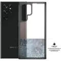 PanzerGlass HardCase - Crystal Black Edition - baksidedeksel for mobiltelefon - termoplast-polyuretan (TPU) - for Samsung Galaxy S22 Ultra