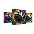 be quiet! Light Wings - Kabinettvifte - 140 mm - svart (en pakke 3)