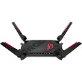 Asus ROG Rapture GT-AX6000 - Trådløs ruter 4-portssvitsj - 1GbE, 2.5GbE - Wi-Fi 6 - Dobbeltbånd