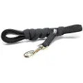 Julius-K9 C&G - Super-grip leash black/grey 20mm/5.0m with handle