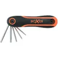 Boxer torx nøglesæt 8 i 1 krom-vanadium
