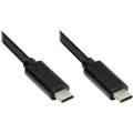 Goobay USB-C <-> USB-C - 0.5m - Svart