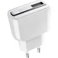 Cellularline CL oplader 220-240V - iPhone Ligthtning 10W 2i1, m/adapter & data/ladekabel