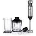 Ariete 0898/11, Stav Mikser, 2 l, 1000 W, Sort, Rustfritt stål