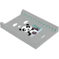Sensillo SOFT KAPITTEL - AFRIKA PANDA GRÅ