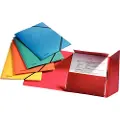 Esselte Rainbow - 3-fliksmappe - for A4 (210 x 297 mm) - kapasitet: 350 ark - assorterte farger (en pakke 5)