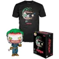 Funko POP! Pop! Eksklusiv Joker-figur Og T-skjorte Med Korte Ermer