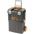 Bahco 4750PTBW47, Verktøy boks, Polypropylen, Sort, Oransje, 60 l, 25 kg, Hengsel