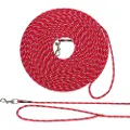 Trixie Junior sporline til hvalpe, XXS-XS: 8 m/ø 4 mm, rød