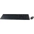 Deltaco TB-114 - keyboard and mouse set - Nordic - black - Tastatur & Mussett - Nordisk - Svart