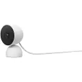 Google Nest Cam - Nettverksovervåkingskamera - innendørs - farge (Dag og natt) - 2 MP - 1920 x 1080 - 1080p - lyd - trådløs - Wi-Fi - H.264