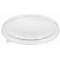 CaterSource Royal Catering Plastlåg Catersource rundt Ø184 mm PET klart til brun kraft salatskål,6 ps x 50 stk/krt