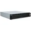 Inter-Tech IPC 2U-2404L - Rackmonterbar - 2U - micro ATX - SATA/SAS - hot-swap - ingen strømforsyning (ATX / PS/2) - USB
