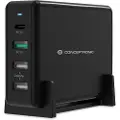 Conceptronic Ozul01b Pd 3 65w Usb-a-og Usb-c-vegglader