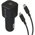 Muvit Usb-c Pd 20w+usb-c Lighting 2.4a 1m Billader